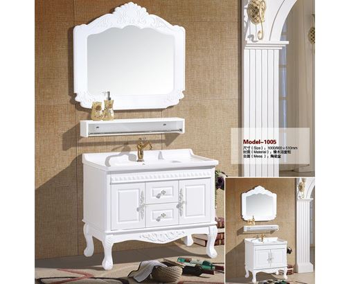 1005 衛(wèi)生間洗手盆 橡木浴室柜