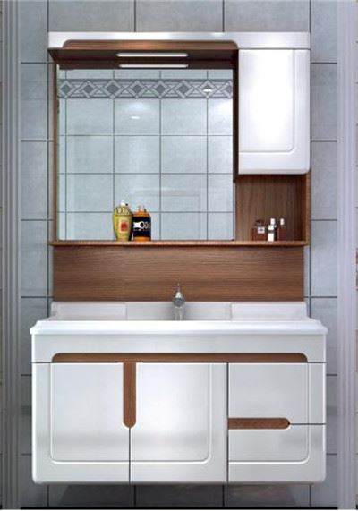 廠家直銷 8019 橡木浴室柜組合鏡